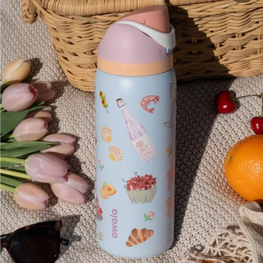 (LAST) Owala Picnic Prep 32 oz Water Bottle Urban Outfitters Exclusive - Picture 1 of 4
